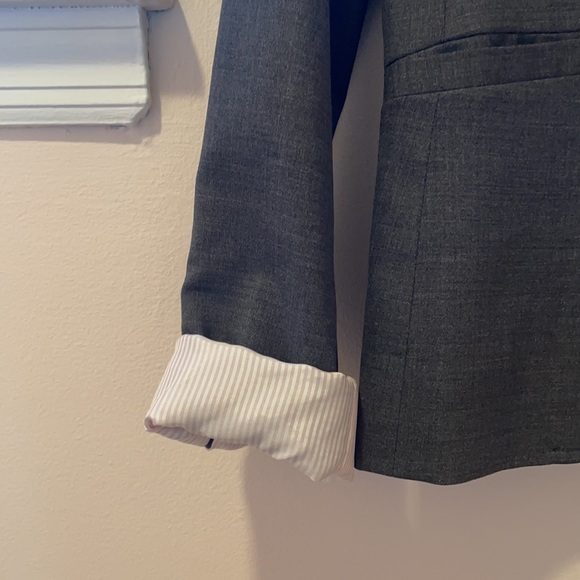 Gray JCREW Blazer - Picture 2 of 5